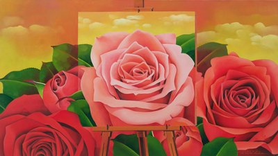 The Rose by Myung Bo Sim